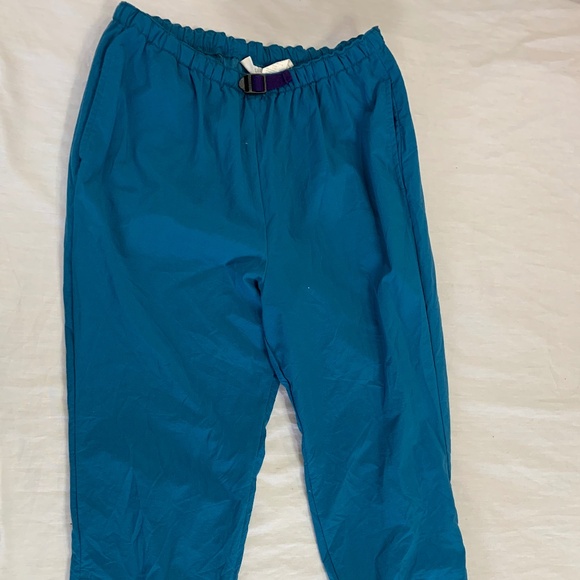 🌼 COLUMBIA WOMENS NYLON UNLINED SNOW SKI PANTS SIZE L 🌼 - Picture 1 of 5